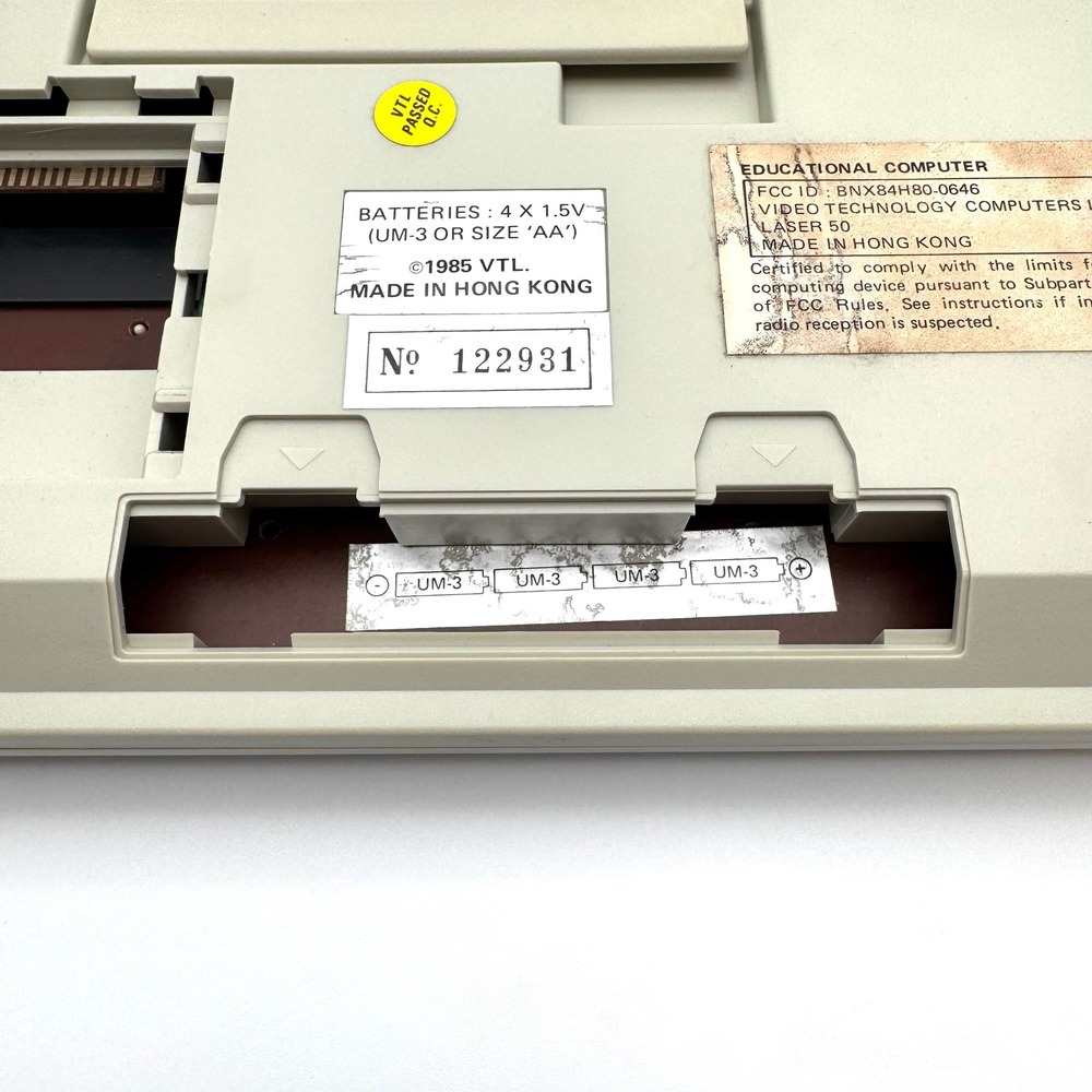 Laser 50 Personal Computer Vintage 1985 Educational Video Technology Tested - Picture 9 of 11